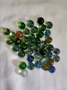 Glass Marbles Set (40 pieces )