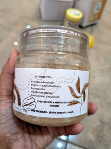 Organic Touch Walnut Scrub Set