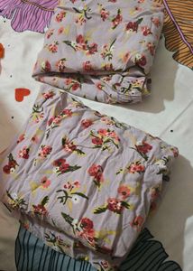 clovia Floral Maternity Pajama Set