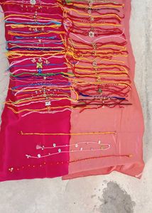hand made 96 piece rakhi