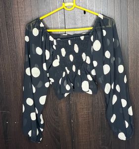 Polka Dot Top