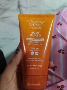 Conscious Chemist Body Lotion SPF 50