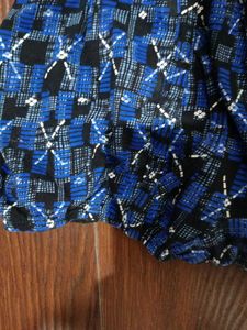 MACHO Men's Blue Printed Boxers xxl