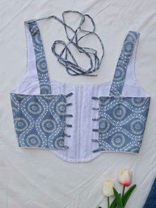Handmade Cotton corset top 💞