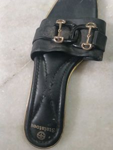 Stylish Black Slide Sandals