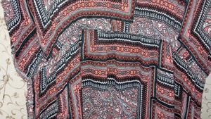 KAFFE Boho Print Maxi Dress