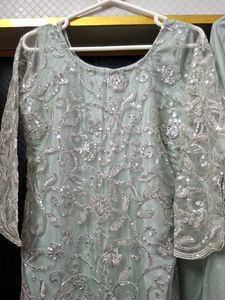 Embellished Pakistani Eid Kurta and Palazzo Set