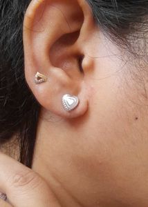 Cute Heart Stud Earrings