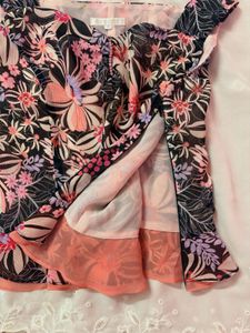Chic Floral Print Dress