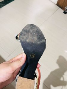Chimbra Snakeskin Heels