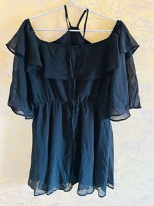 Women's Off-Shoulder Ruffle Dress
