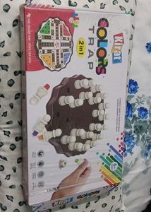 2-in-1 Colors Trap &amp; Ludo Board Game