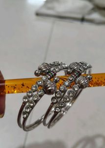 Sparkling Gemstone Bangles