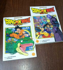 Dragon Ball Z Super Manga Volume 1 And 2