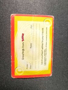 Pokemon greeting card collectible - Misty