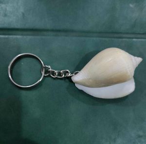 Keyring Shell Shaped