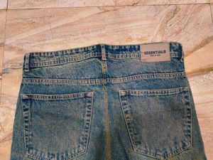 Wide Leg Denim Jeans