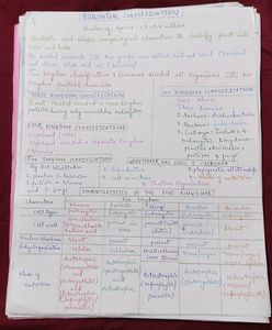 Handwritten Notes Neet Ug