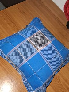Blue Plaid cushion  takiya 💙