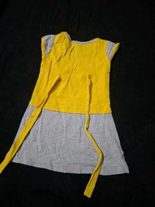 Cute Cat Print Baby Dress