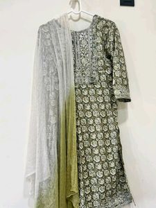 Ethnic Kurta Set with Dupatta