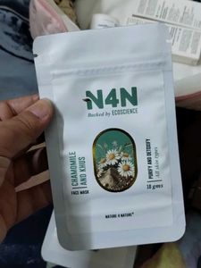 N4N Face Masks - Chamomile &amp; Khus