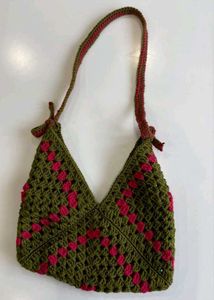 Handmade Crochet Shoulder Bag
