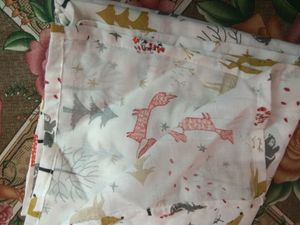 New Soft Linen Baby Wrapping Towel,100*100 For New Borns,Pack Of Three