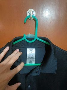 Reebok Black Polo T-Shirt