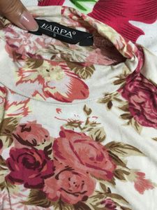 Floral Fitted Top