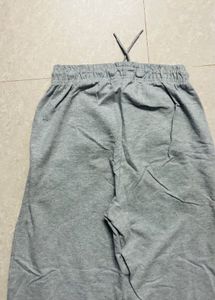 Comfortable Grey Wide-Leg Sweatpants