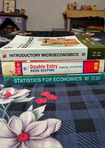 Combo of Class XI Economics &amp; Accounts Books