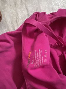 underneat V-Neck Ruffled Pink Camisole