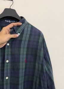Ralph Lauren Plaid Button-Down Shirt