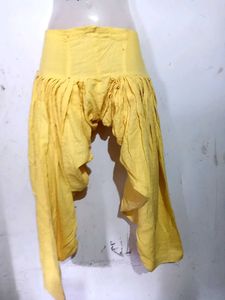 Pink And Yellow Heavy Punjabi Suit.