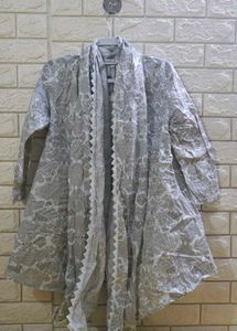 Designer Ethnic brownish Floral Shrug