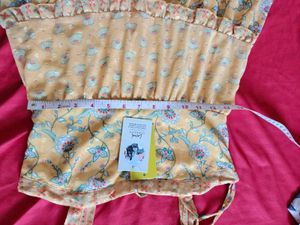 Yellow Floral Tiered Dress