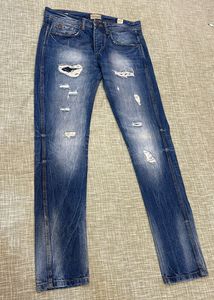 Jack & Jones -Distressed Denim Jeans- New