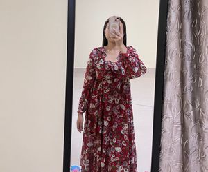 Flowy Floral Maxi Dress