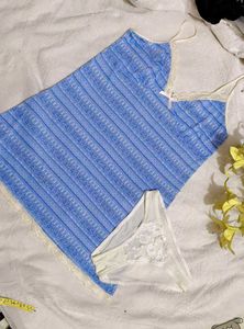 Daisy Print Slip Nighty With Penty