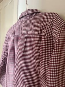 GAP SHIRT - Men's Red Gingham Button-Down Shir