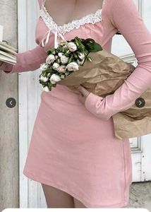 coquette Flare Mini Dress