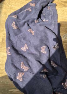 Cute Butterfly Zip-Up Hoodie