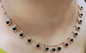 Chic Heart Charms Necklace