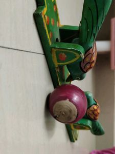 Banaras Handcrafted Wooden Bird Showpiece