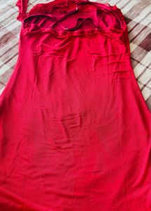 Savana Elegant Red Party Dress