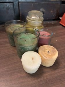 Aromatic Candles Set Of 6pc