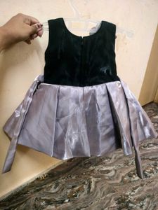 Sparkly Black &amp; Silver Party Dress