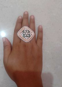 Statement Pearl Ring