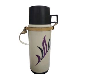 Antique vintage White Thermos